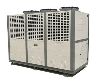 Δροσισμένο αέρας ψυγείο βιδών για το βιομηχανικό ψυγείο νερού με το συμπιεστή τύπων βιδών, R404a